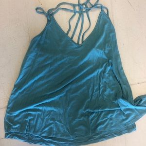 Blue tank top